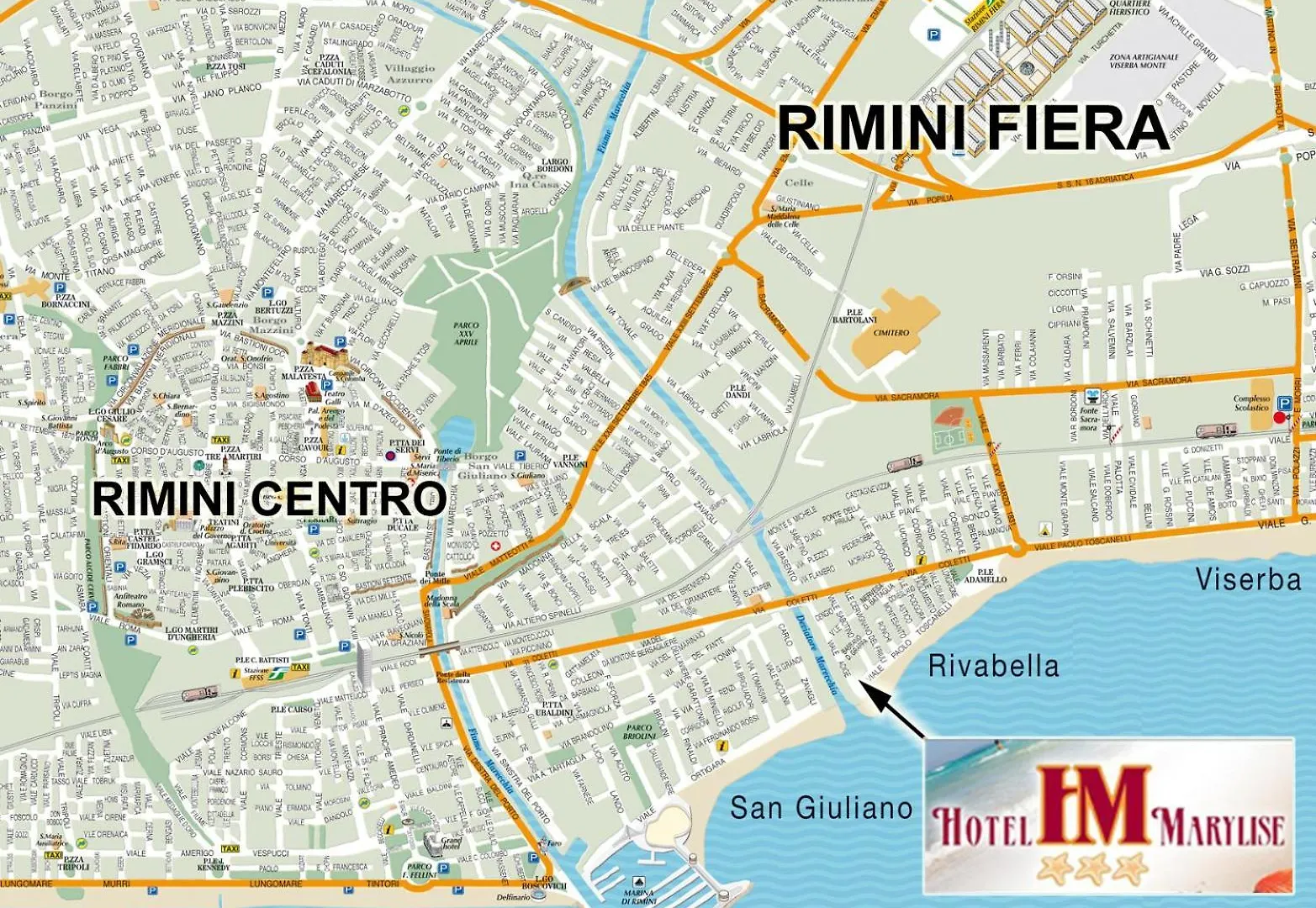 Hotel Marylise Rimini Italië
